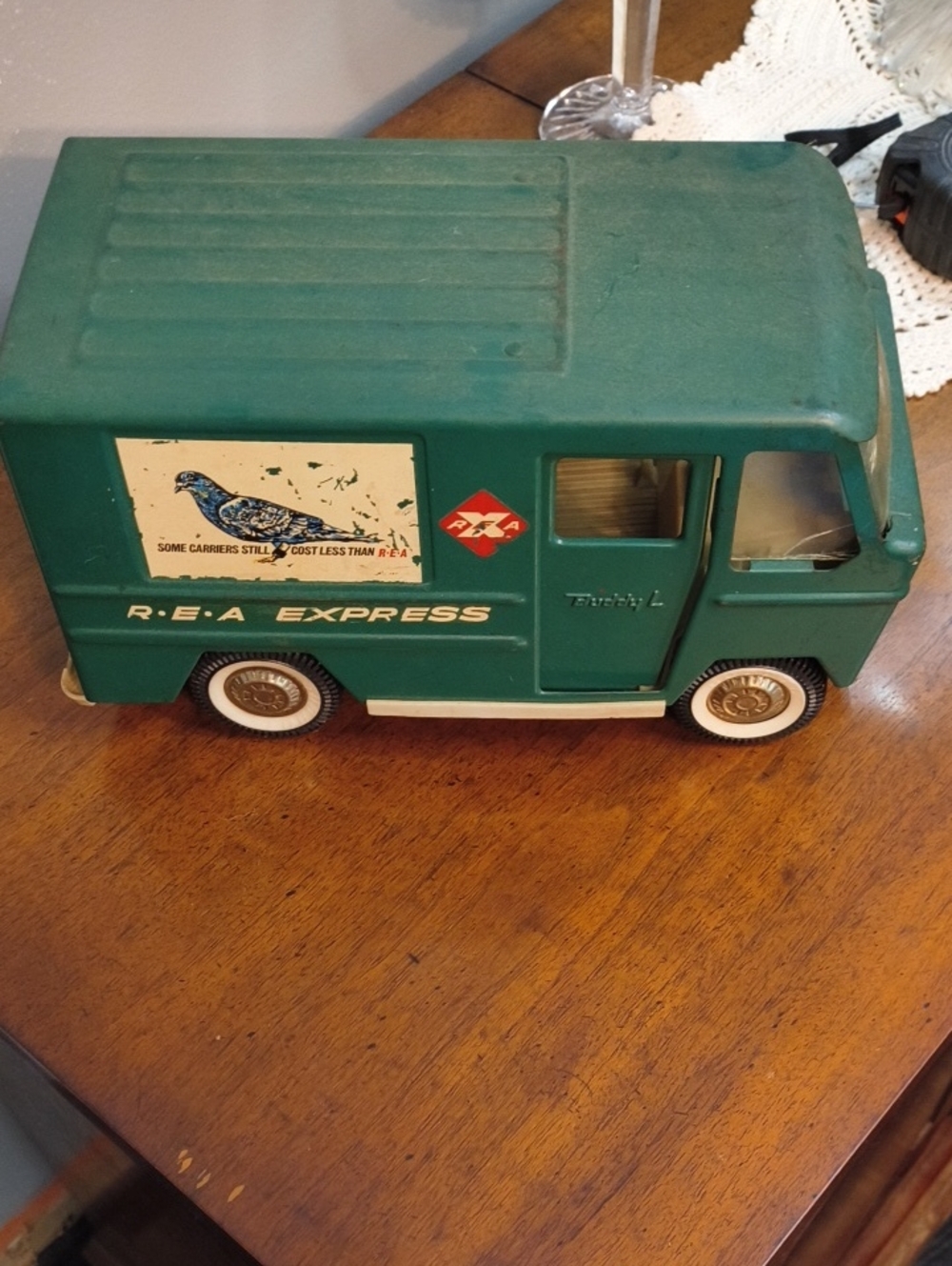 Buddy L R.E.A. Express Vintage Green Delivery Truck